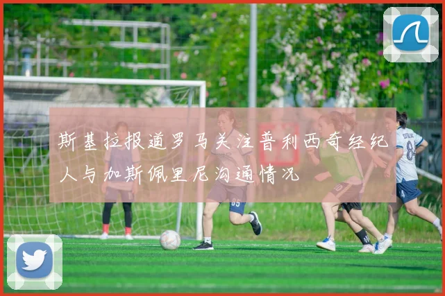 斯基拉报道罗马关注普利西奇经纪人与加斯佩里尼沟通情况